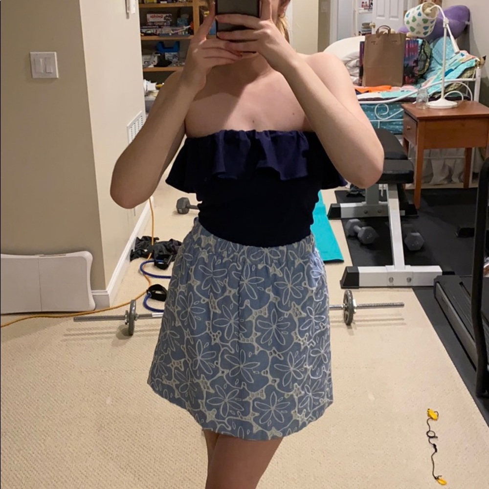 Lilly Pulitzer strapless dress